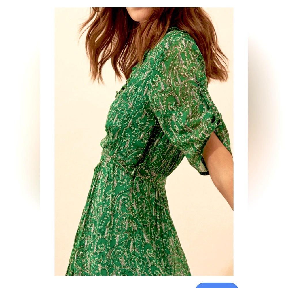 BA&SH Clem Short Sleeve Dress